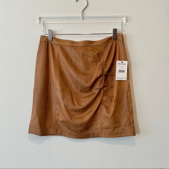 NWT Free People | Rumi Ruched Mini Skirt - Picture 2 of 8